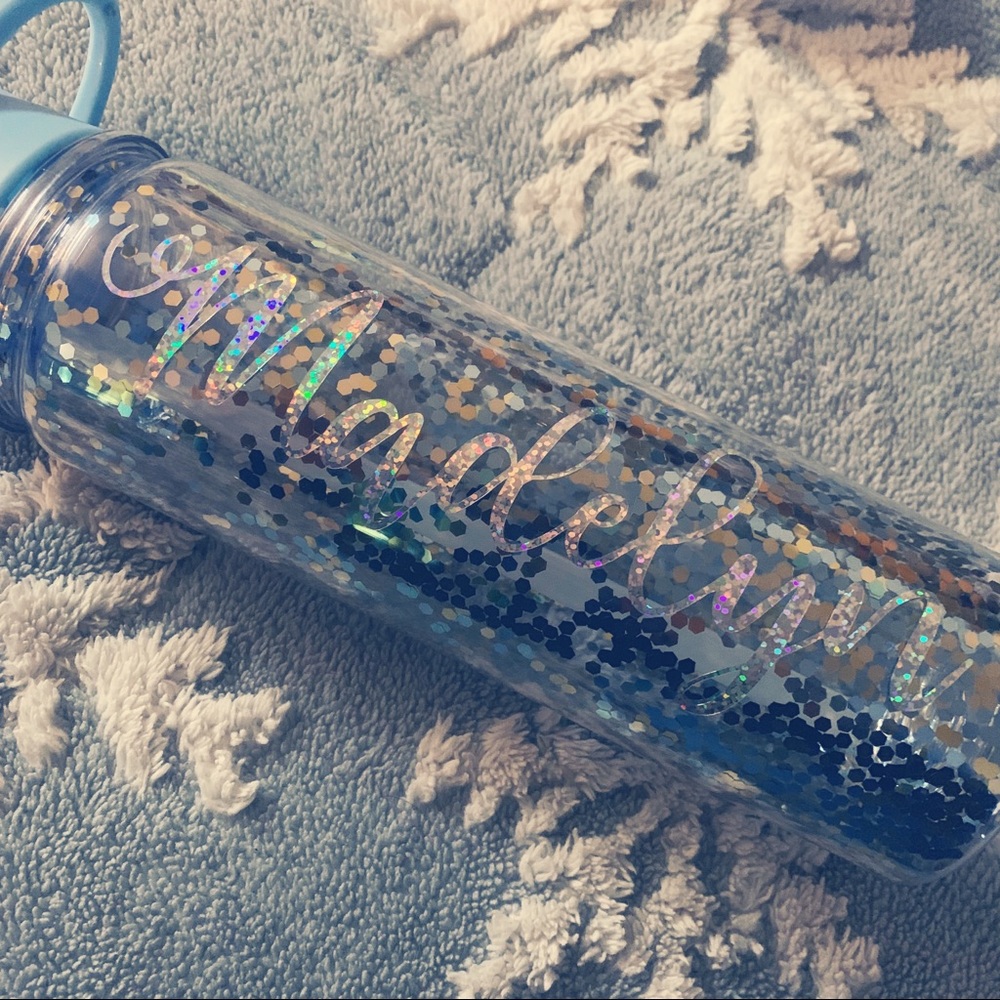 Custom Glitter Tumbler